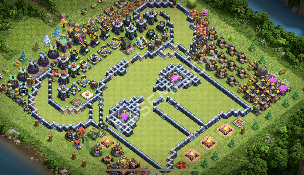 Town Hall Level 14 Progress Base Design 2025, Layout #2413