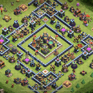 Aldea del Ayuntamiento Nivel 14 para Defensa, Anti 2 Estrellas, Liga Leyenda Diseño 2026, #2490