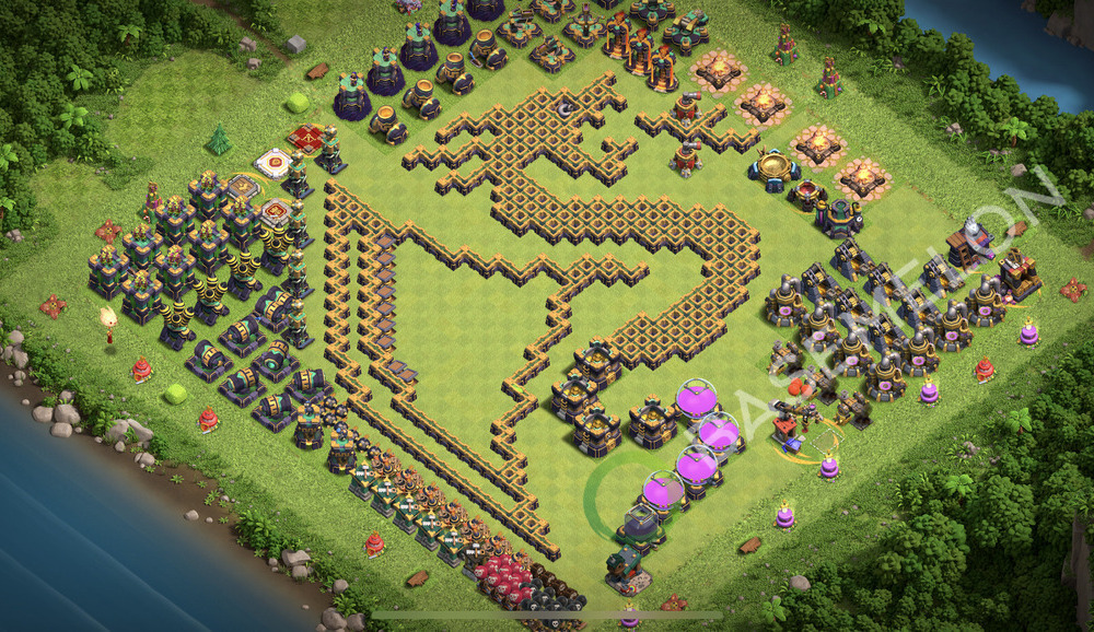 Town Hall Level 14 Progress Base Design 2026, Layout #2760