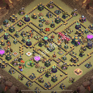 Town Hall Level 14 War Base Design 2026, Layout #2830