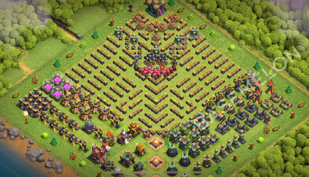 Town Hall Level 14 Progress Base Design 2026, Layout #2951