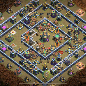 Town Hall Level 14 War Base Design 2026, Anti 2 Stars, Legend League, Layout #3048