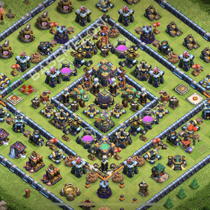 Town Hall Level 14 Farm Base Design 2026, Hybrid, Legend League, Layout #3134