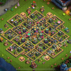Hôtel de Ville Level 14 Farming Base  2026, Niveaux max, Anti 3 Étoiles, Village #3147