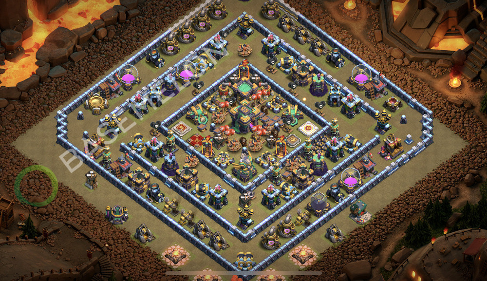 Town Hall Level 14 War Base Design 2026, Anti 2 Stars, Anti Everything, Layout #3161