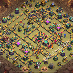 Town Hall Level 14 War Base Design 2026, Anti Everything, Layout #3182