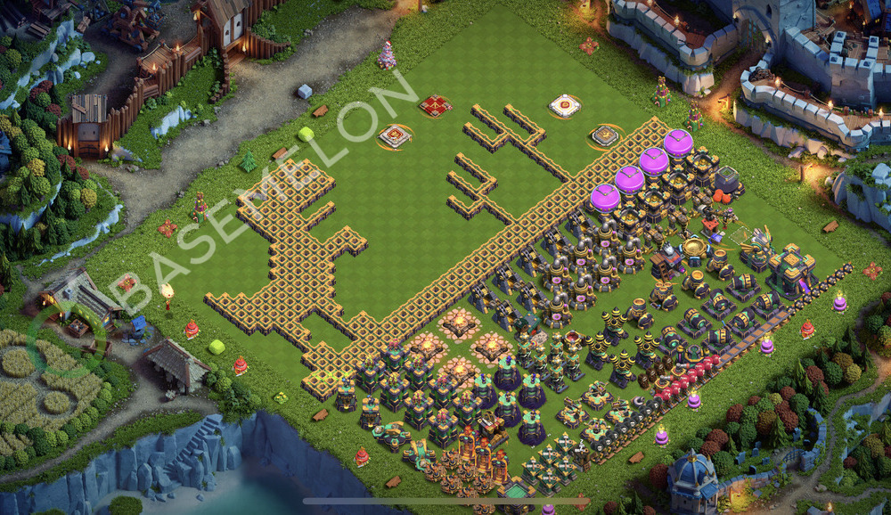 Town Hall Level 14 Progress Base Design 2026, Layout #3191