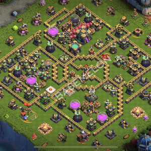 Hôtel de Ville Level 14 Farming Base  2026, Anti 3 Étoiles, Hybride, Village #3262