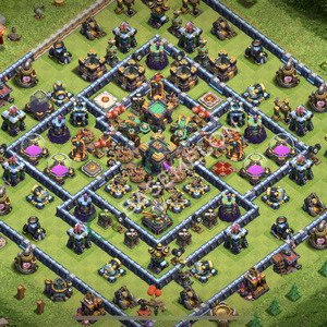 Hôtel de Ville Level 14 Farming Base  2026, Anti 3 Étoiles, Hybride, Village #3391