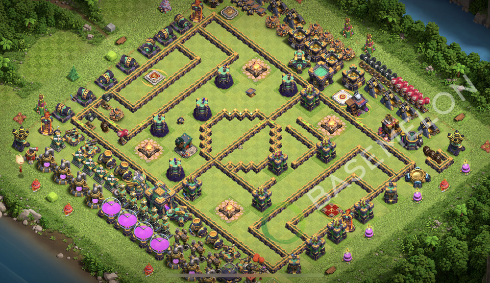 Town Hall Level 14 Progress Base Design 2026, Layout #3485