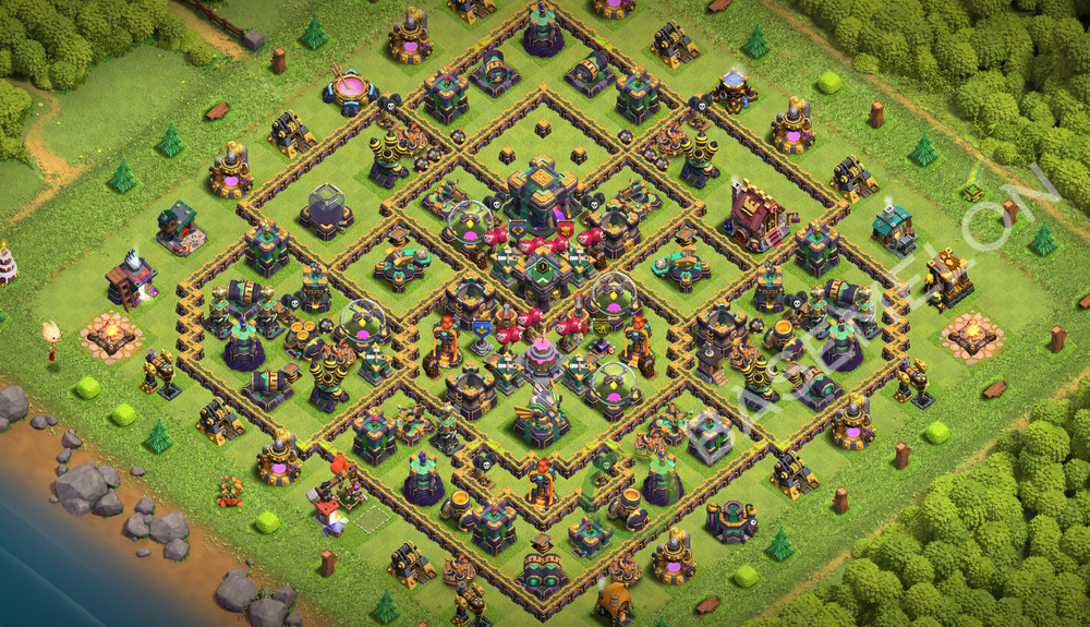 Town Hall Level 14 Farm Base Design 2026, Max Levels, Anti 3 Stars, Layout #3850