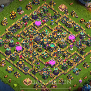 Town Hall Level 14 Farm Base Design 2025, Max Levels, Legend League, Layout #407
