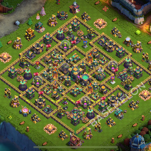 Town Hall Level 14 Farm Base Design 2025, Max Levels, Legend League, Layout #407