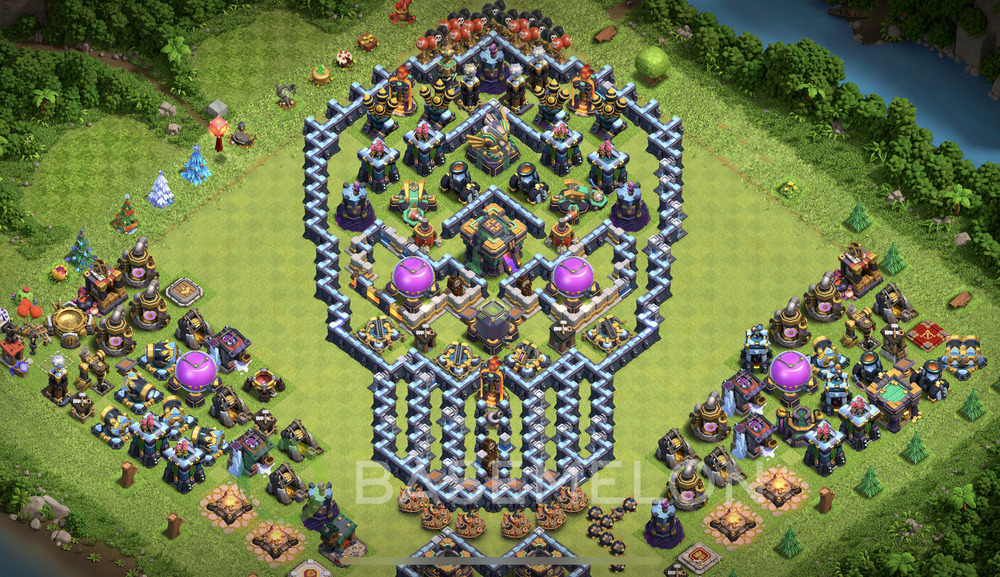 Town Hall Level 14 Progress Base Design 2024, Layout #513