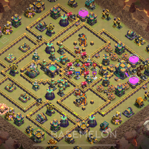 Rathaus Level 14 Krieg Base 2025, Anti Alles, Layout #568