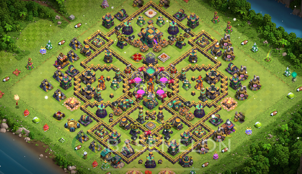 Town Hall Level 14 Farm Base Design 2024, Max Levels, Anti 3 Stars, Layout #619