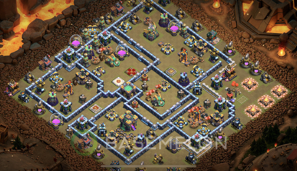 Town Hall Level 14 War Base Design 2024, Layout #688