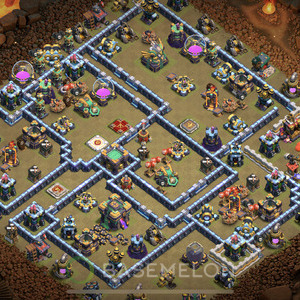 Town Hall Level 14 War Base Design, Layout #688