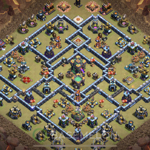Town Hall Level 14 War Base Design, Anti 2 Stars, Legend League, Layout #723