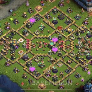 Town Hall Level 14 Farm Base Design, Anti Everything, Hybrid, Layout #73
