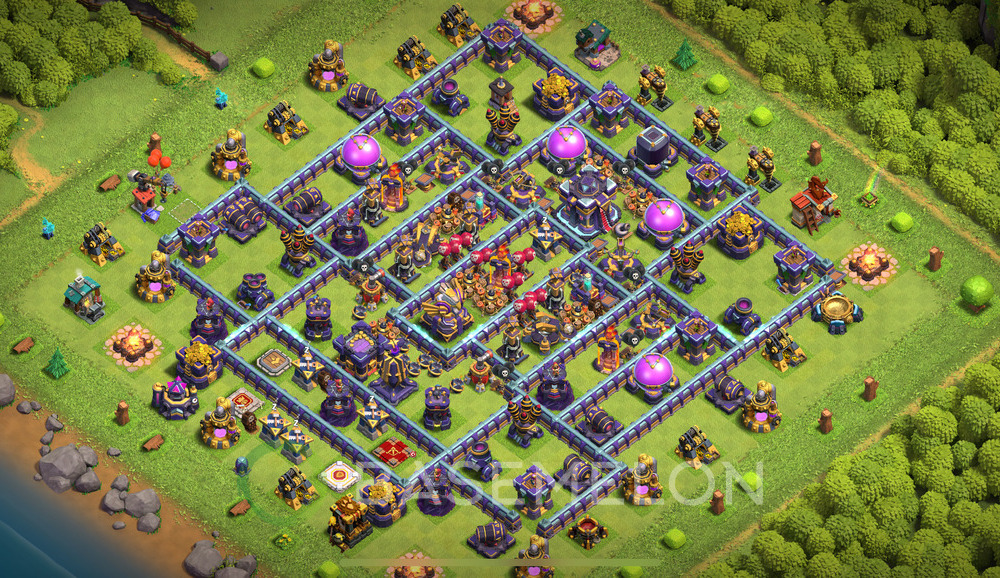 Town Hall Level 15 Trophy/Defense Base Design 2024, Legend League, Layout #1109