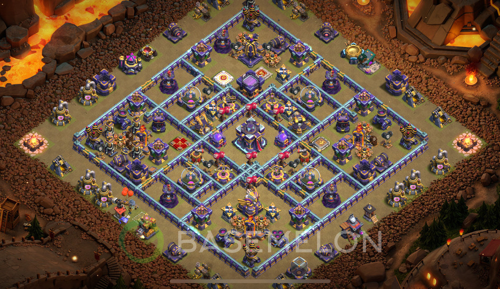 Town Hall Level 15 War Base Design 2025, Anti 3 Stars, Anti Everything, Layout #1177