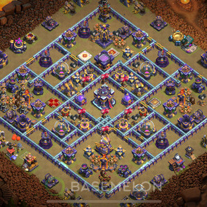 Town Hall Level 15 War Base Design 2025, Anti 3 Stars, Anti Everything, Layout #1177