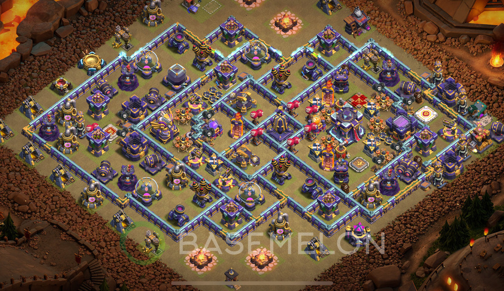 Town Hall Level 15 War Base Design 2025, Layout #1207