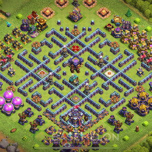 Town Hall Level 15 Progress Base Design 2025, Layout #1364