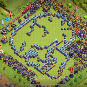 Town Hall Level 15 Progress Base Design, Layout #144