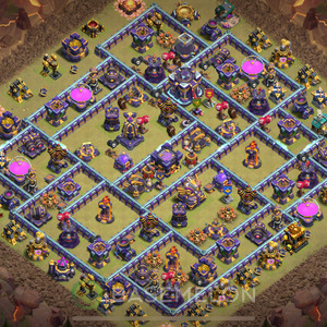 Town Hall Level 15 War Base Design 2025, Layout #1506