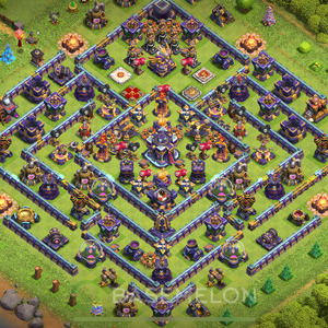 Town Hall Level 15 Trophy/Defense Base Design 2025, Legend League, Layout #1551
