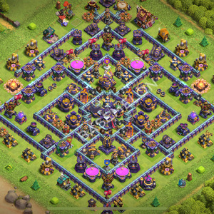 Town Hall Level 15 Farm Base Design 2026, Anti 2 Stars, Layout #1659
