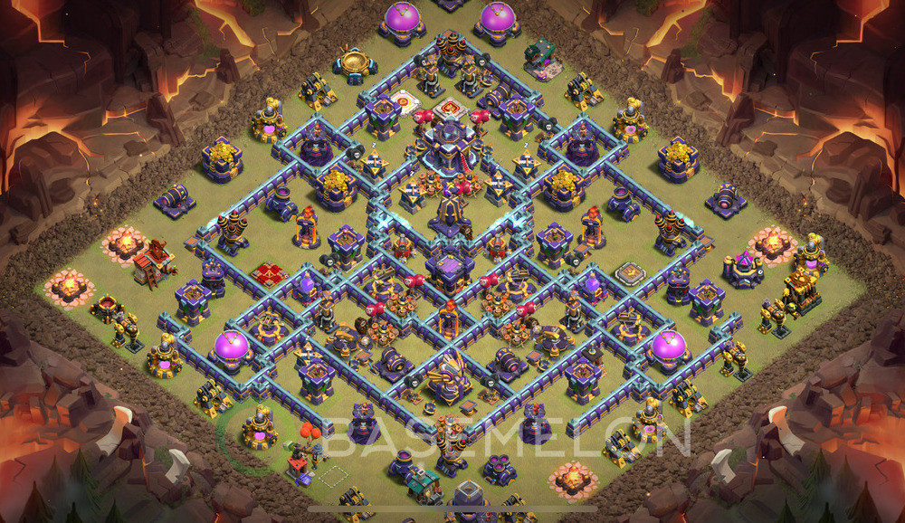 Hôtel de Ville Level 15 Guerre GDC Base  2025, Village #1670