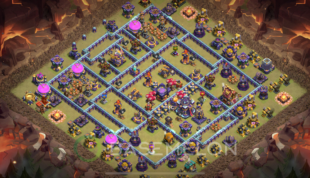 Rathaus Level 15 Krieg Base 2025, Layout #1692