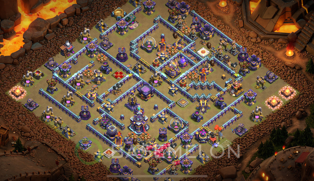 Rathaus Level 15 Krieg Base 2025, Anti Alles, Layout #1721