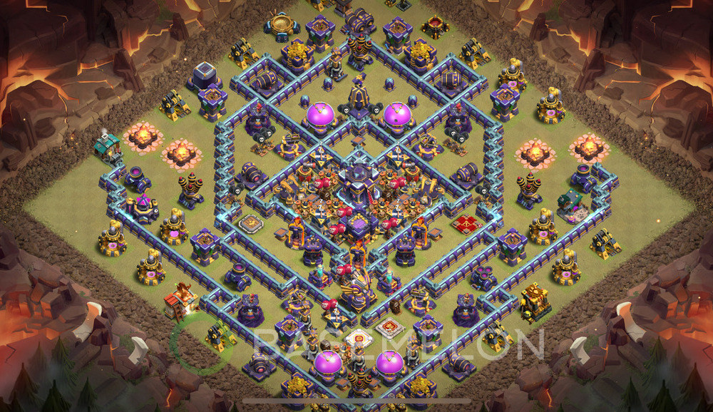 Town Hall Level 15 War Base Design 2025, Anti 3 Stars, Anti Everything, Layout #177