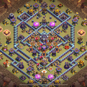 Town Hall Level 15 War Base Design 2025, Anti 3 Stars, Anti Everything, Layout #177