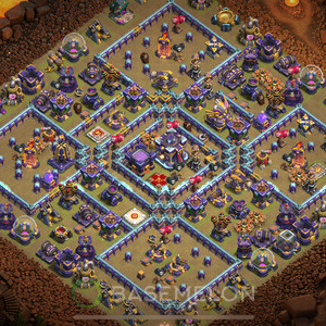 Town Hall Level 15 War Base Design, Anti 3 Stars, Anti Everything, Layout #186