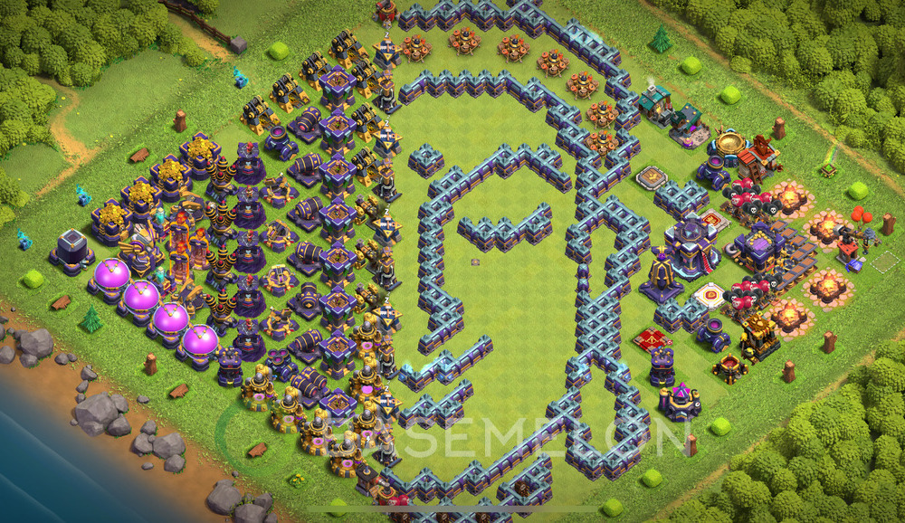 Town Hall Level 15 Progress Base Design 2025, Layout #1867