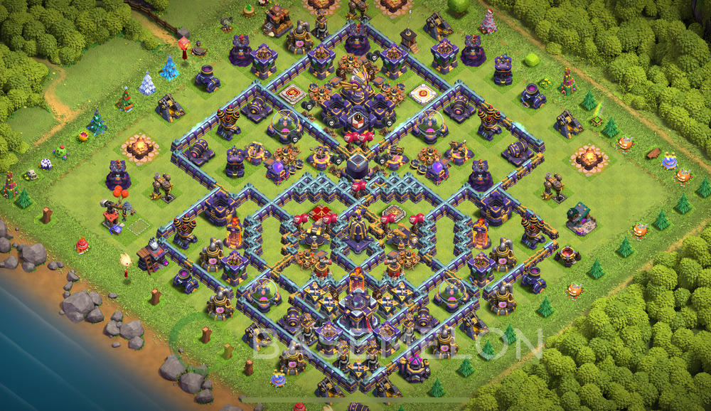 Town Hall Level 15 Farm Base Design 2025, Anti 3 Stars, Hybrid, Layout #2036
