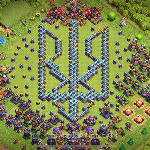 Town Hall Level 15 Progress Base Design, Layout #220