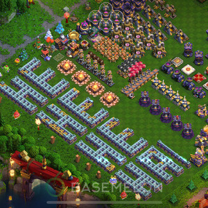 Town Hall Level 15 Progress Base Design, Layout #221