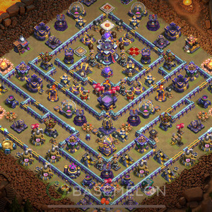 Town Hall Level 15 War Base Design, Anti Everything, Layout #235