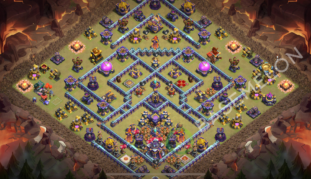Town Hall Level 15 War Base Design 2025, Anti Everything, Layout #2367