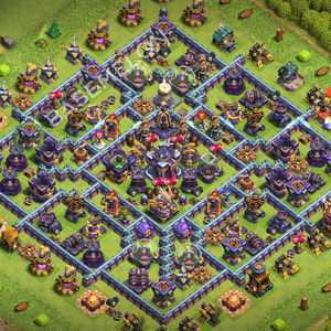 Town Hall Level 15 Trophy/Defense Base Design 2026, Legend League, Hybrid, Layout #2398
