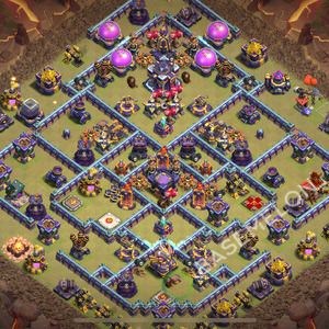 Rathaus Level 15 Krieg Base 2026, Anti 2 Sterne, Layout #2528