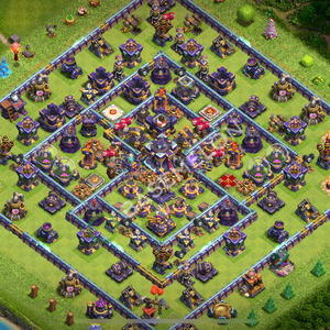 Town Hall Level 15 Farm Base Design 2026, Anti Everything, Hybrid, Layout #2582