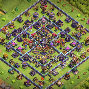 Town Hall Level 15 Farm Base Design 2026, Anti Everything, Hybrid, Layout #2582