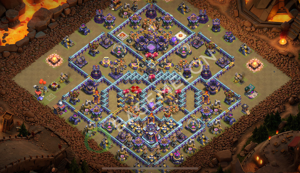 Town Hall Level 15 War Base Design 2026, Hybrid, Layout #2594